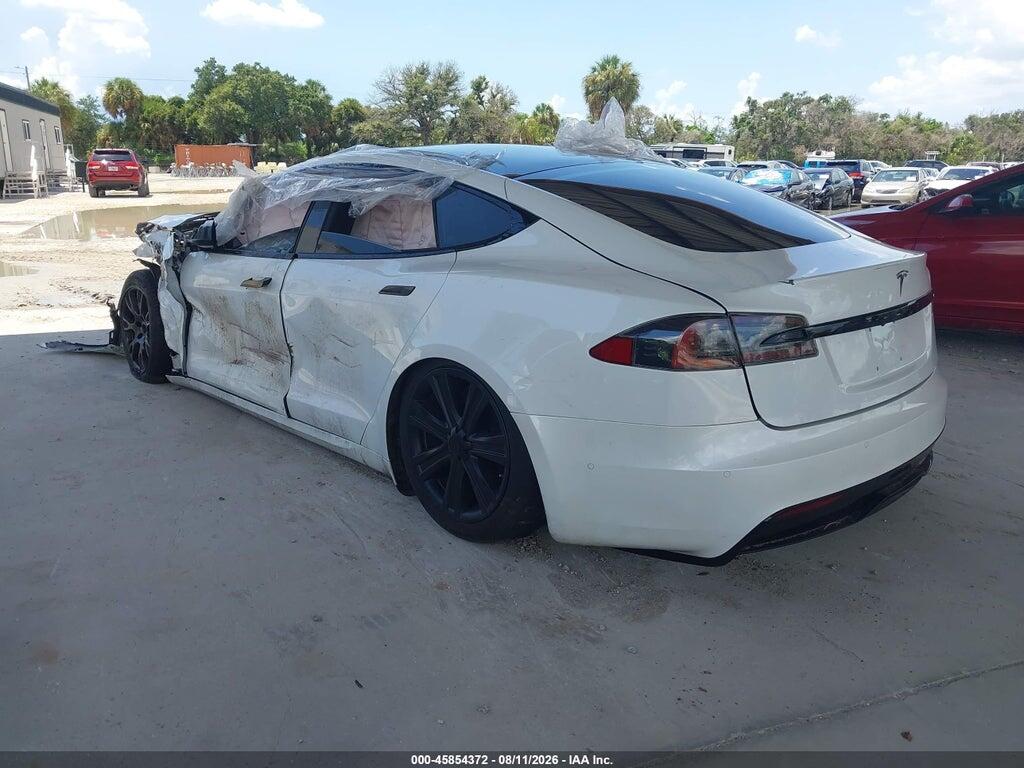 5YJSA1E59MF453394 2021 TESLA MODEL S photo no. 3