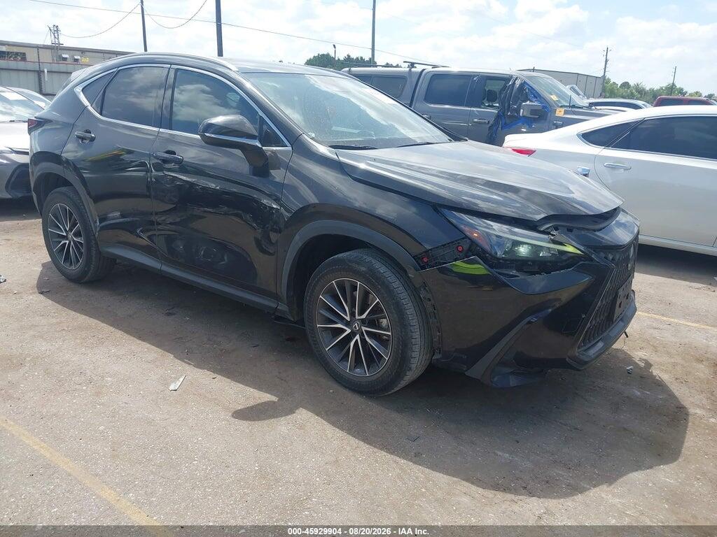 2022 LEXUS NX 250 2T2ADCAZXNC001091