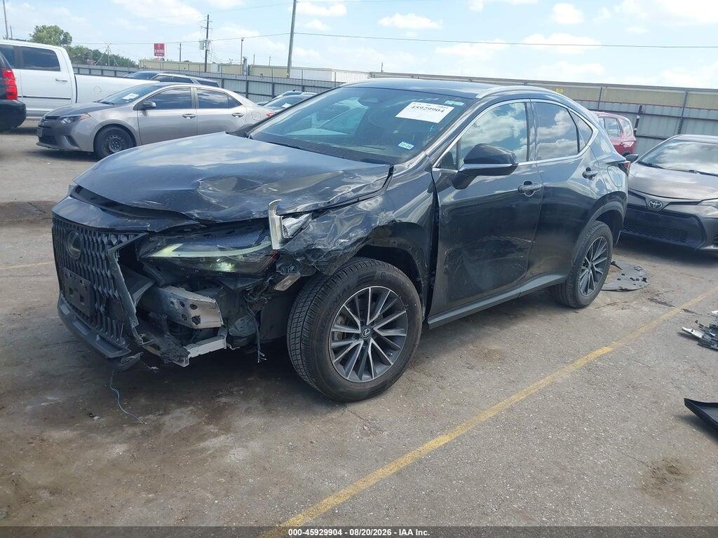 2T2ADCAZXNC001091 2022 LEXUS NX 250 photo no. 2
