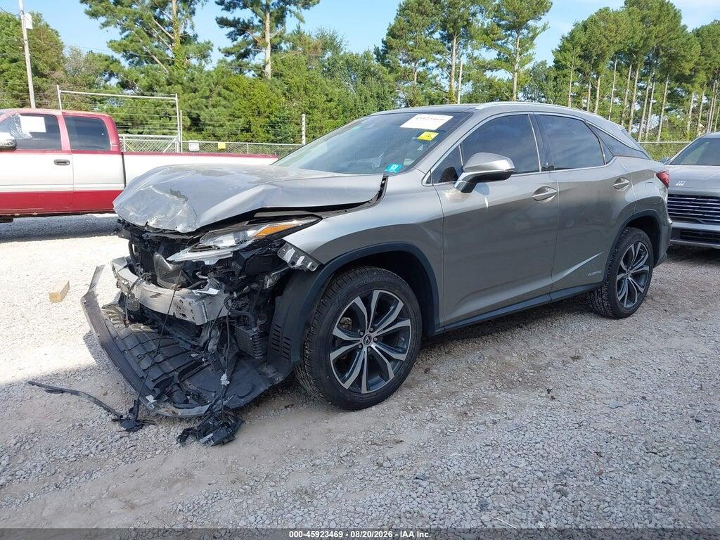 2T2HGMDA5NC088299 2022 LEXUS RX 450H photo no. 2