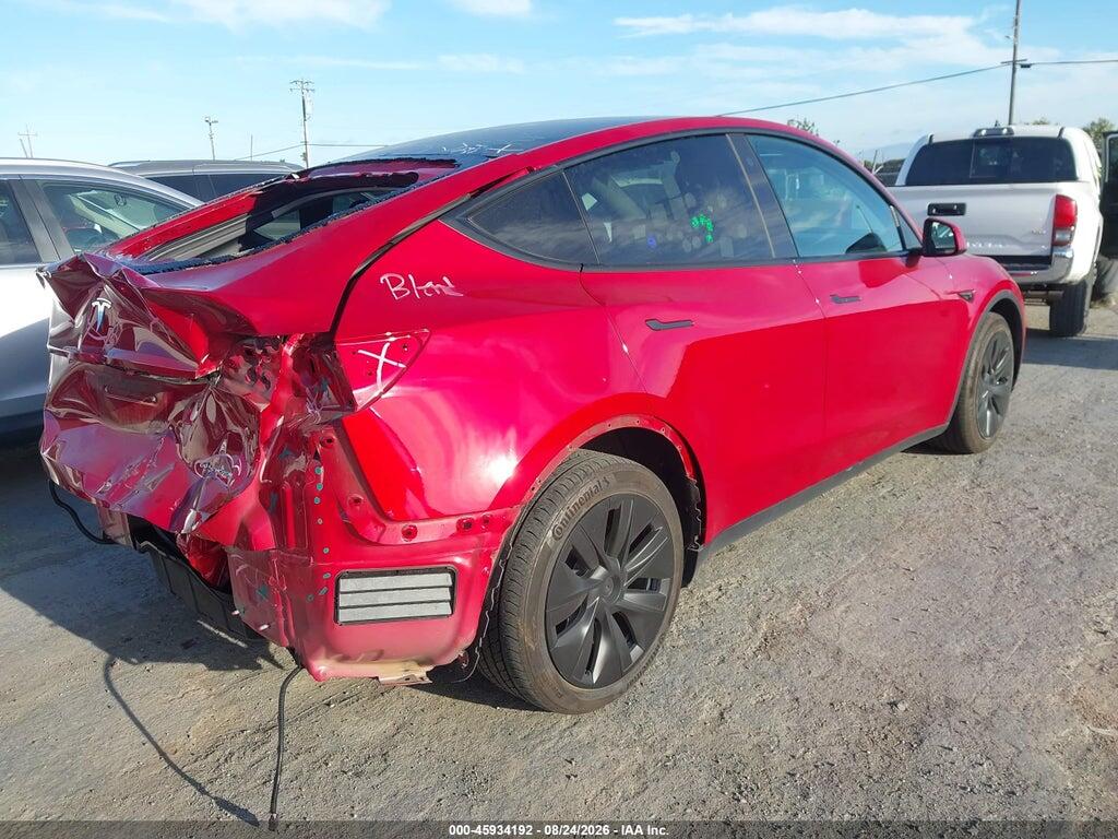 5YJYGDEE0MF244796 2021 TESLA MODEL Y photo no. 4