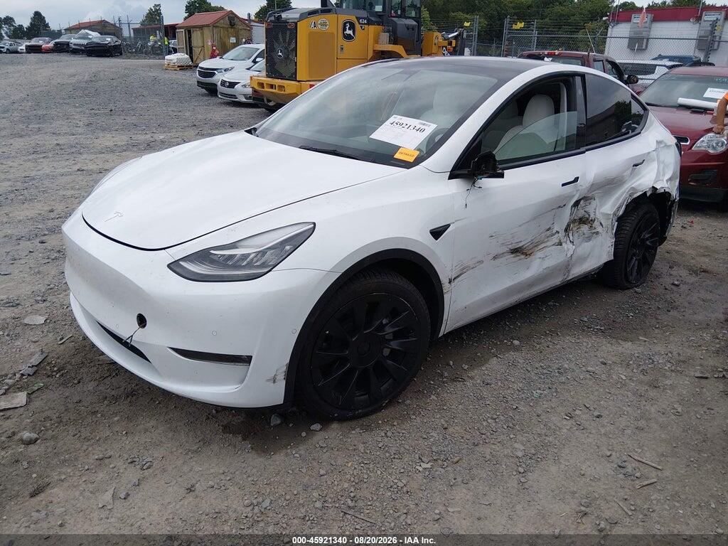 5YJYGDEE7MF264804 2021 TESLA MODEL Y photo no. 2