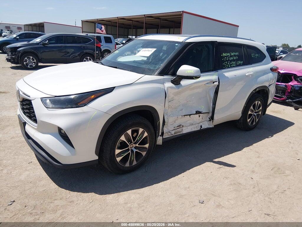 5TDGZRBH3MS060434 2021 TOYOTA HIGHLANDER photo no. 2
