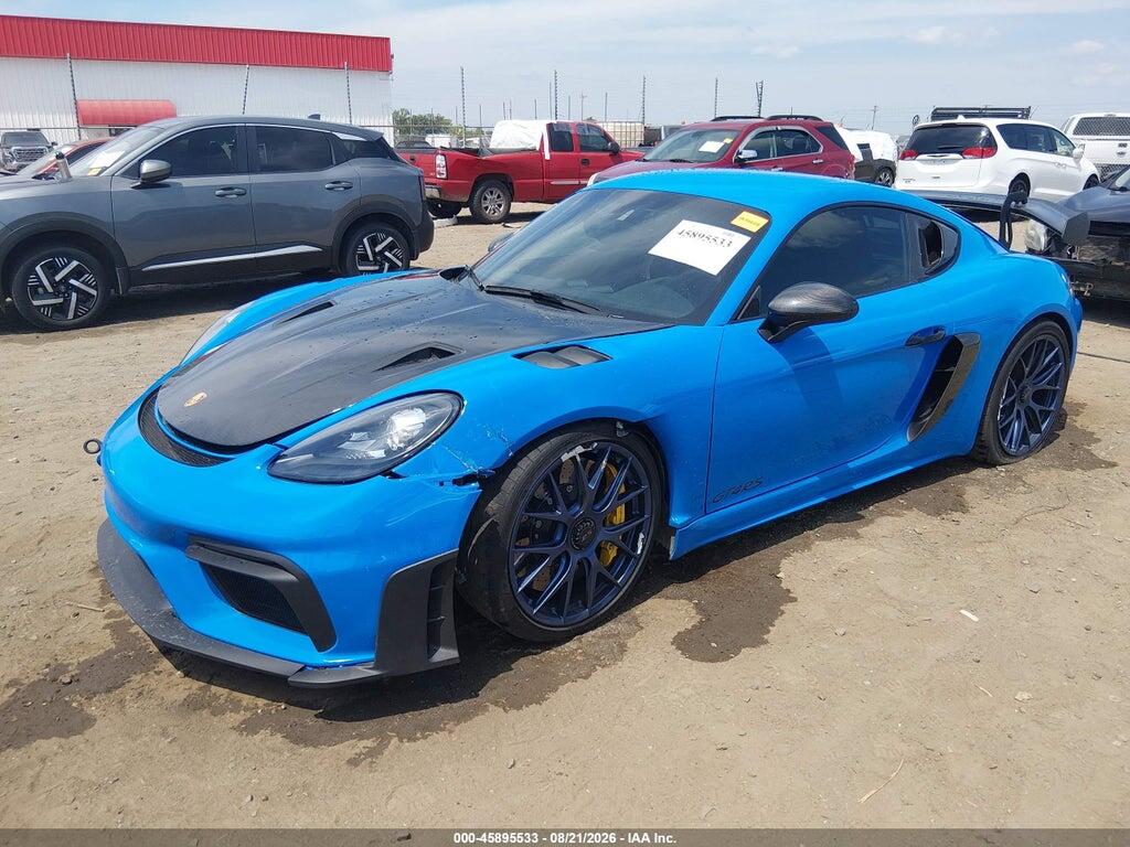 WP0AE2A8XPS280529 2023 PORSCHE 718 CAYMAN photo no. 2