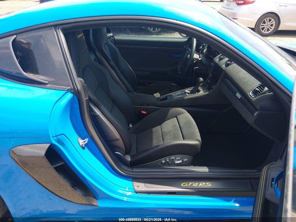 WP0AE2A8XPS280529 2023 PORSCHE 718 CAYMAN photo no. 5