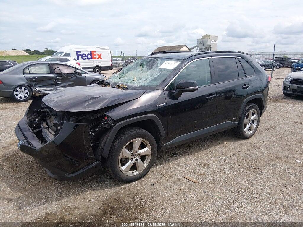 2T3B6RFV5MW021653 2021 TOYOTA RAV4 HYBRID photo no. 2