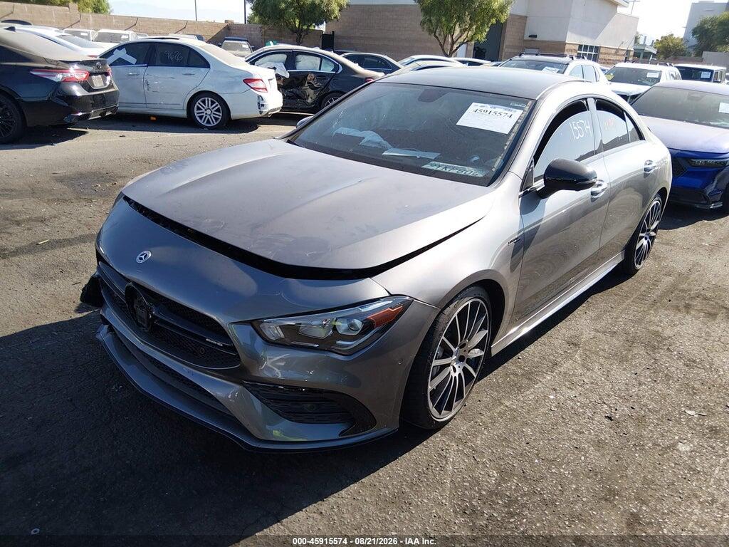 W1K5J5BB5NN290489 2022 MERCEDES-BENZ AMG CLA 35 photo no. 2