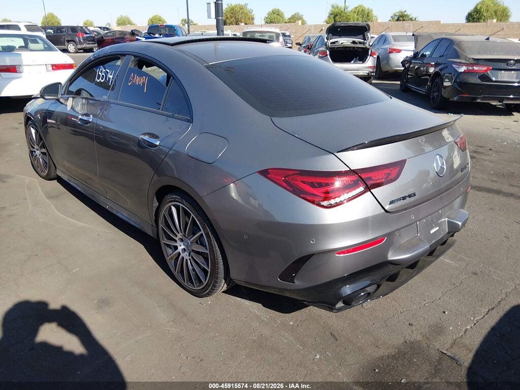 W1K5J5BB5NN290489 2022 MERCEDES-BENZ AMG CLA 35 photo no. 3
