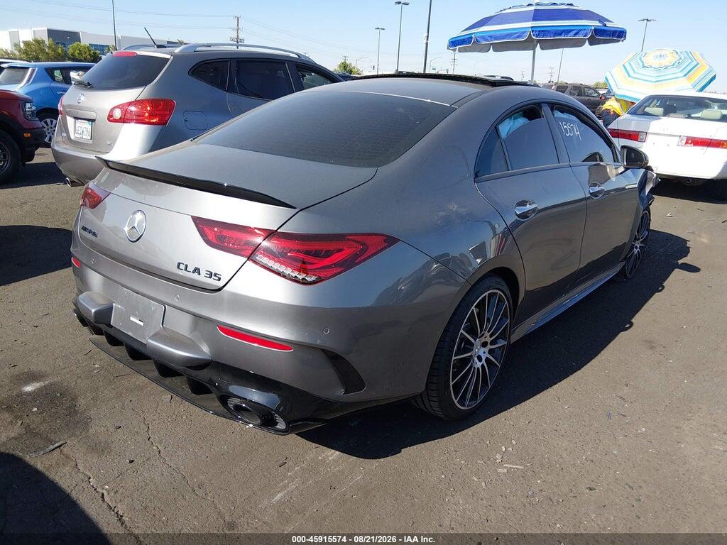W1K5J5BB5NN290489 2022 MERCEDES-BENZ AMG CLA 35 photo no. 4