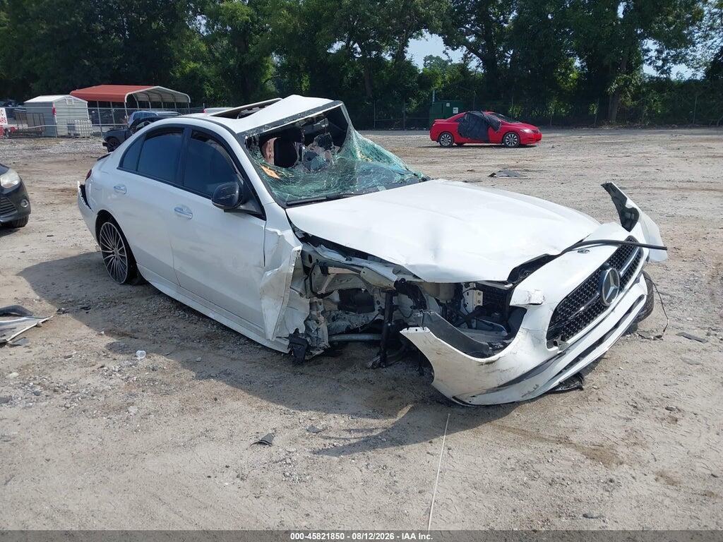 2022 MERCEDES-BENZ C 300 W1KAF4GB3NR017983