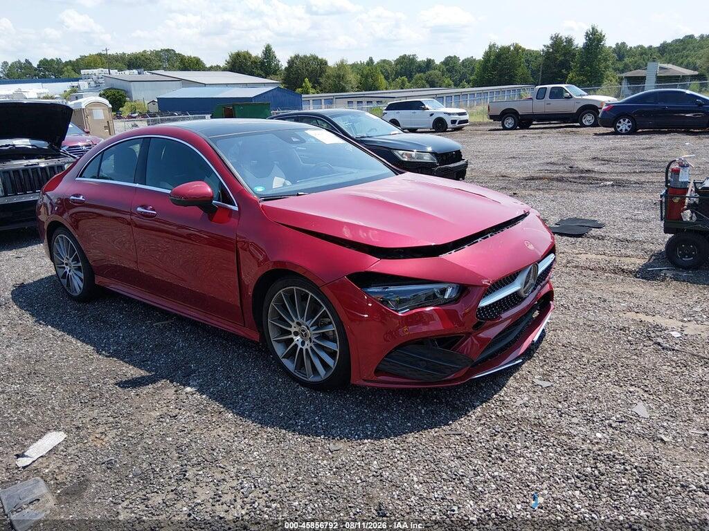 2022 MERCEDES-BENZ CLA 250 COUPE W1K5J4GB7NN288360