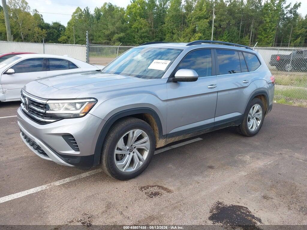 1V2JR2CAXMC570729 2021 VOLKSWAGEN ATLAS photo no. 2