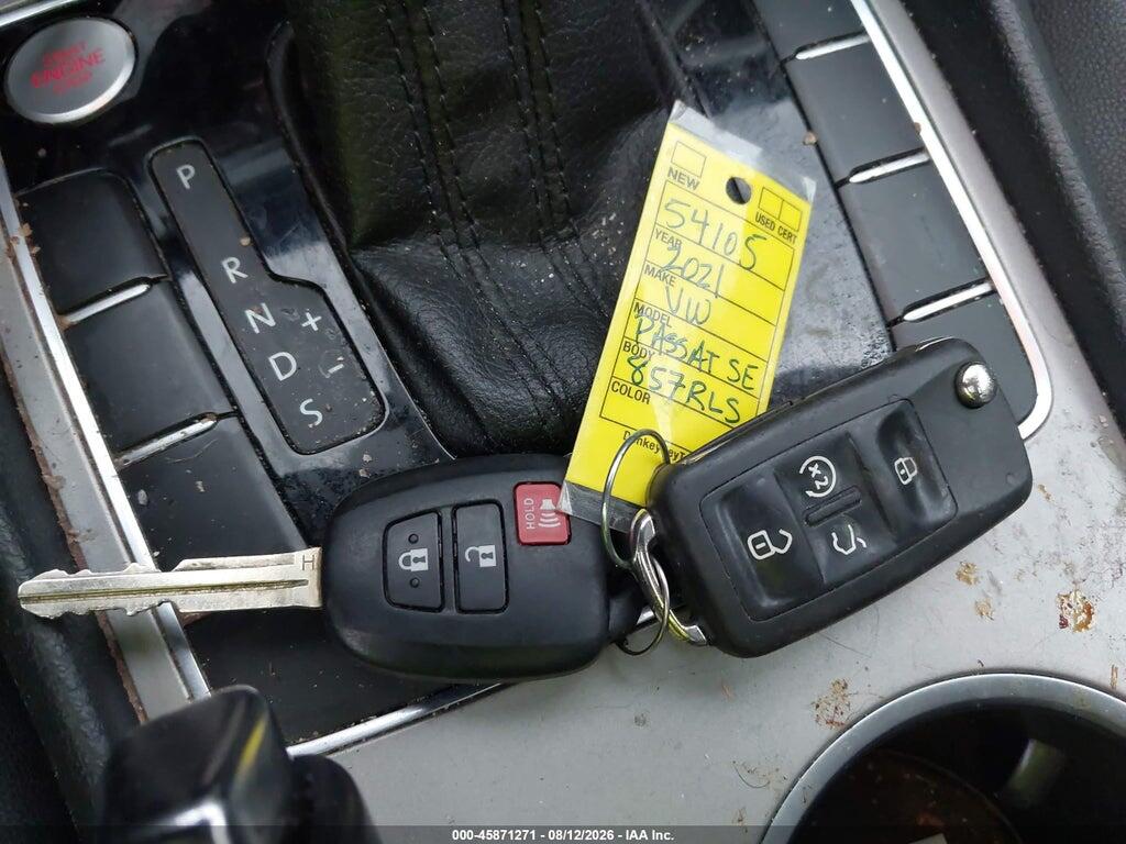 1VWSA7A32MC000994 2021 VOLKSWAGEN PASSAT photo no. 11