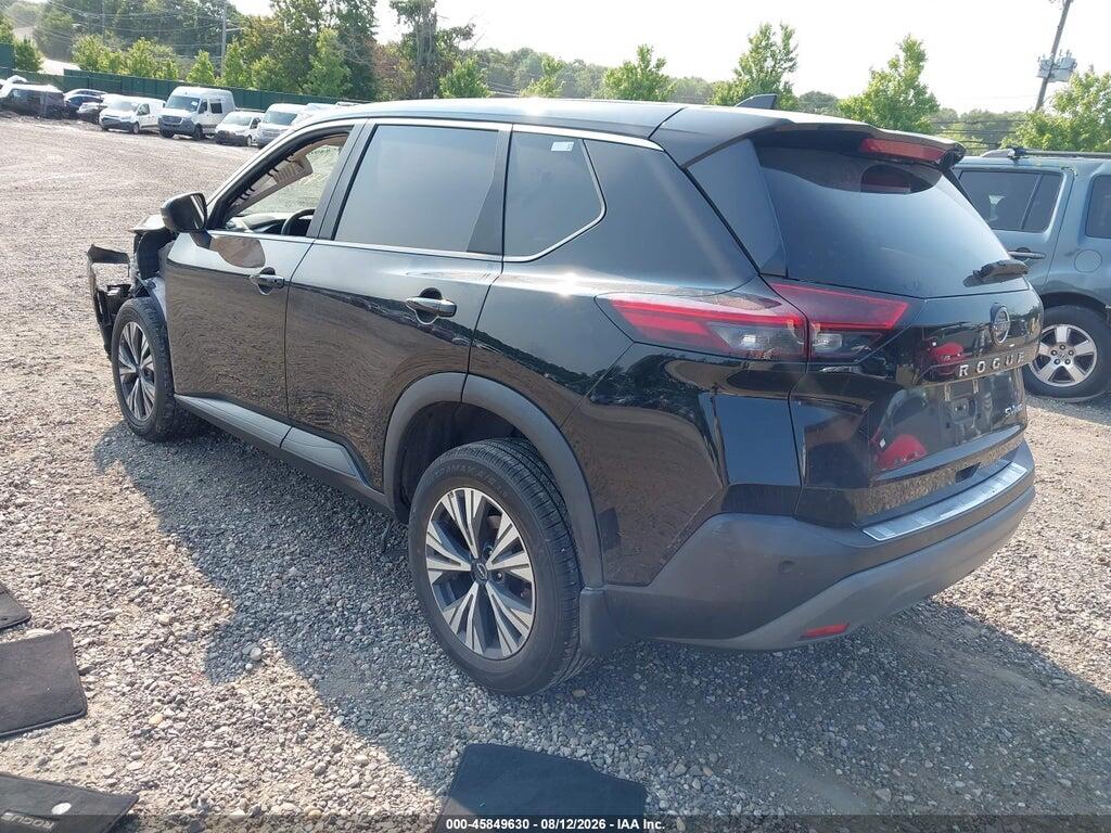 5N1BT3BB4NC682432 2022 NISSAN ROGUE photo no. 3
