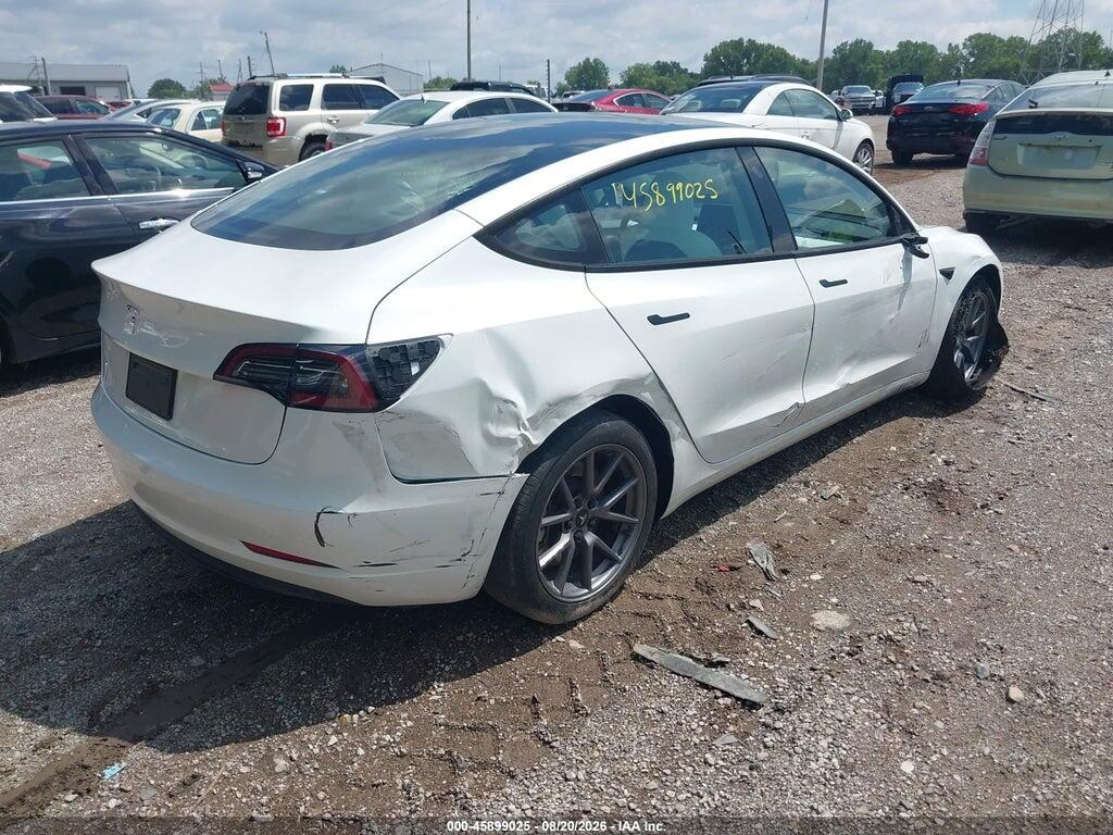 5YJ3E1EA0PF657012 2023 TESLA MODEL 3 photo no. 4