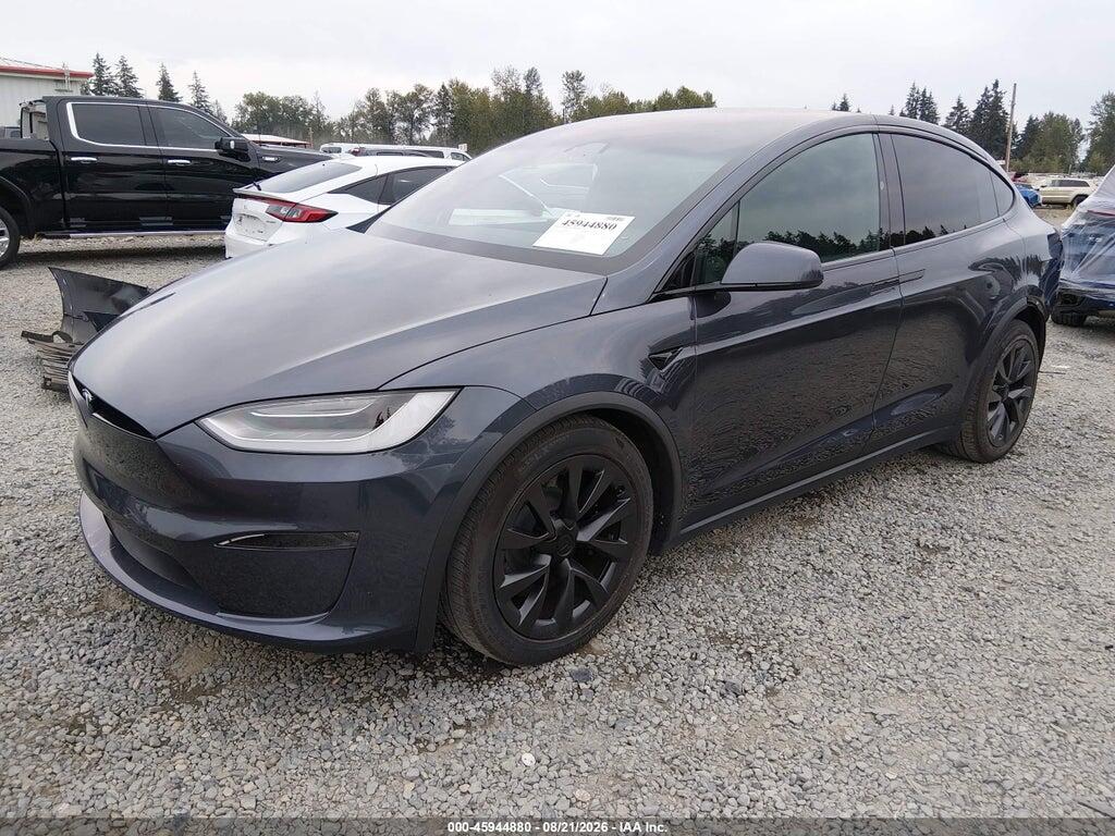 7SAXCBE56PF385360 2023 TESLA MODEL X photo no. 2