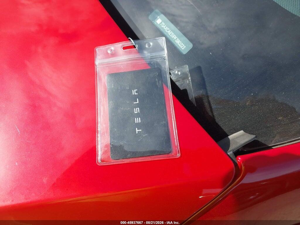 7SAXCAE51PF380223 2023 TESLA MODEL X photo no. 11