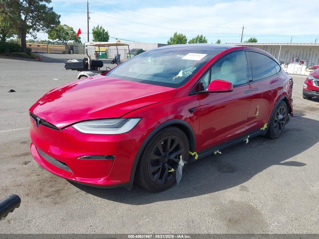 7SAXCAE51PF380223 2023 TESLA MODEL X photo no. 2
