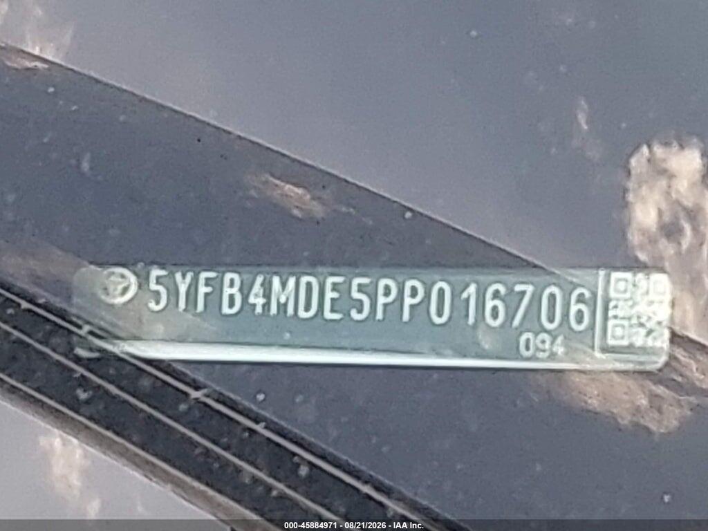 5YFB4MDE5PP016706 2023 TOYOTA COROLLA photo no. 9