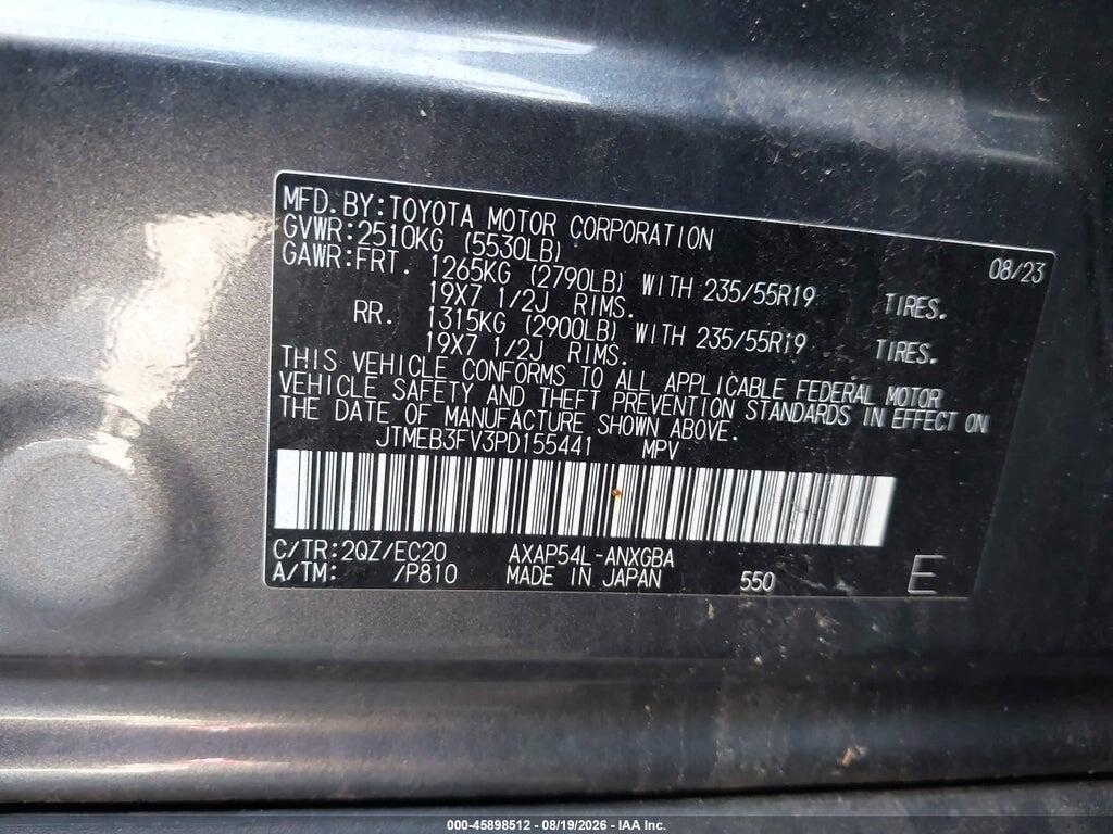 JTMEB3FV3PD155441 2023 TOYOTA RAV4 PRIME photo no. 9