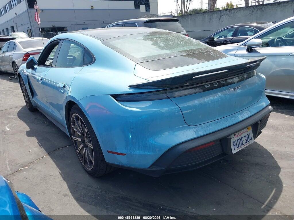WP0AA2Y16NSA10296 2022 PORSCHE TAYCAN photo no. 3