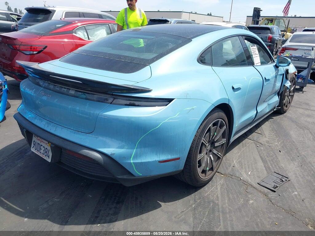 WP0AA2Y16NSA10296 2022 PORSCHE TAYCAN photo no. 4