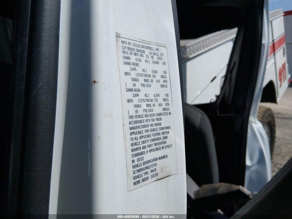3C7WR5HJ9NG213724 2022 RAM 2500 photo no. 9