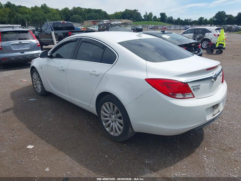 W04GN5EC6B1108579 2011 BUICK REGAL photo no. 3