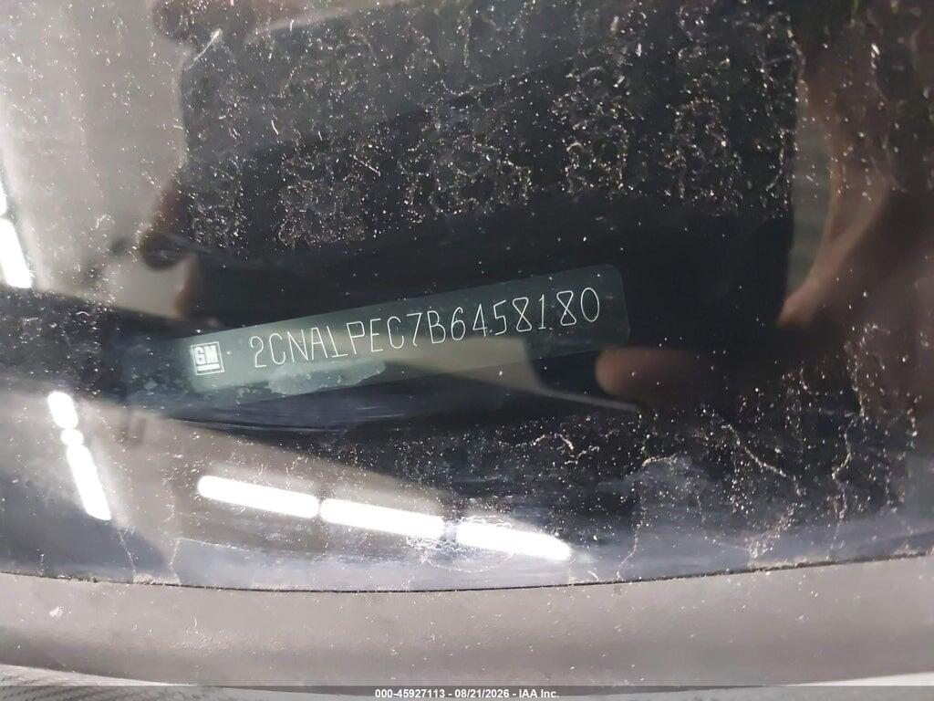 2CNALPEC7B6458180 2011 CHEVROLET EQUINOX photo no. 9