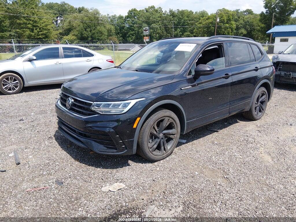 2023 VOLKSWAGEN TIGUAN 2.0T SE R-LINE BLACK — Фото 2 из 16