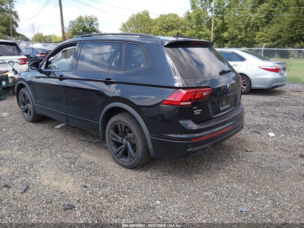 2023 VOLKSWAGEN TIGUAN 2.0T SE R-LINE BLACK — Фото 3 из 16