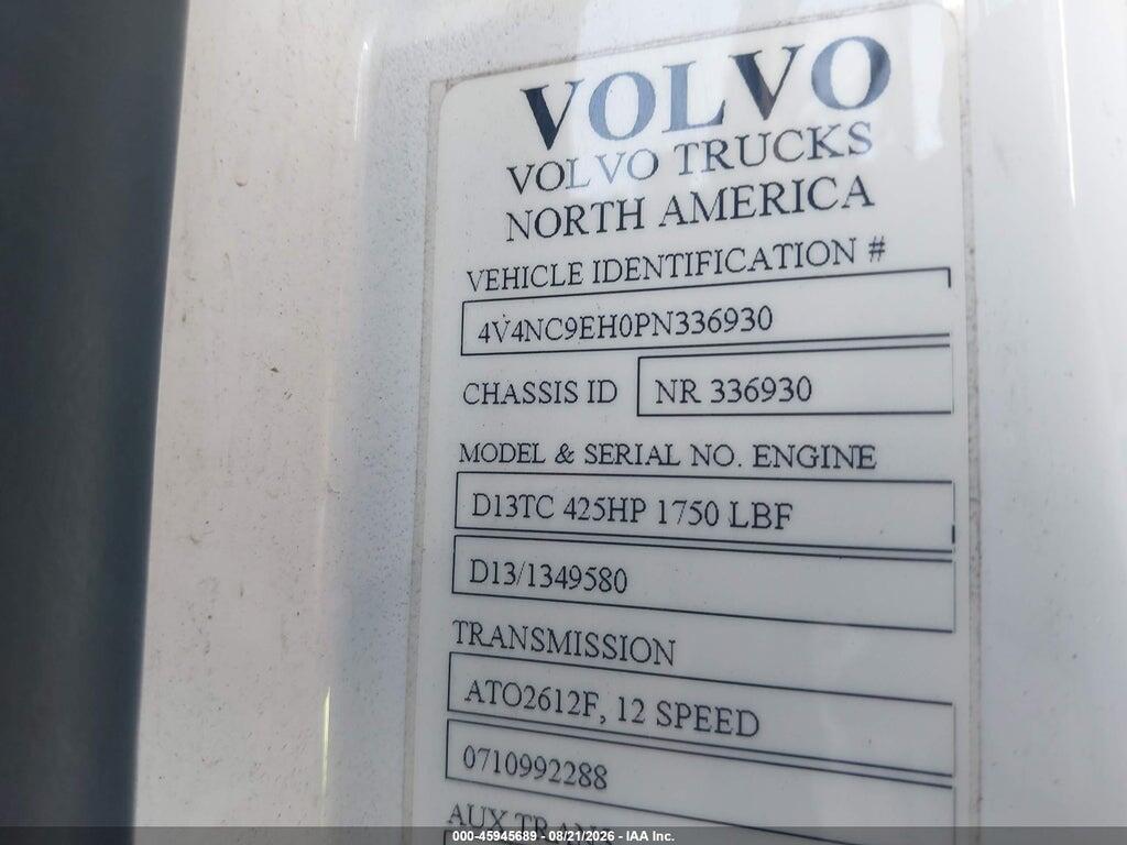 4V4NC9EH0PN336930 2023 VOLVO VNL photo no. 9