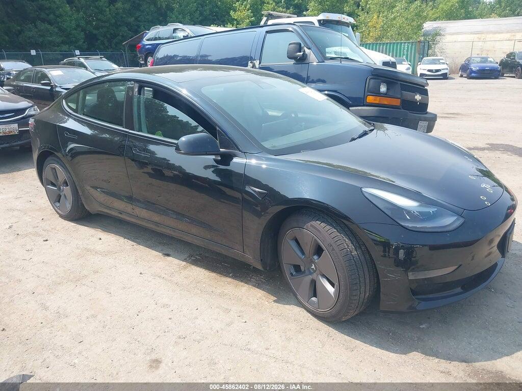2022 TESLA MODEL 3 5YJ3E1EA9NF122208