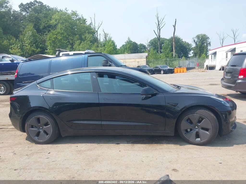 5YJ3E1EA9NF122208 2022 TESLA MODEL 3 photo no. 12