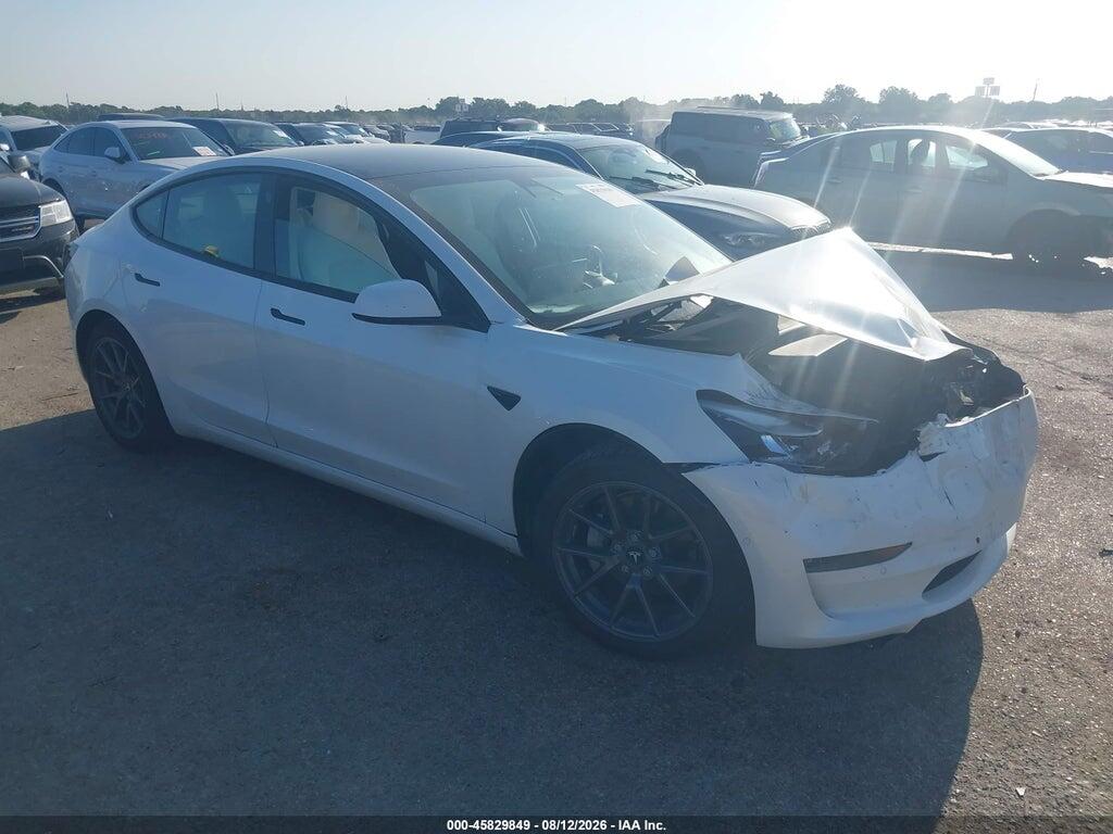 2022 TESLA MODEL 3 5YJ3E1EB9NF127174