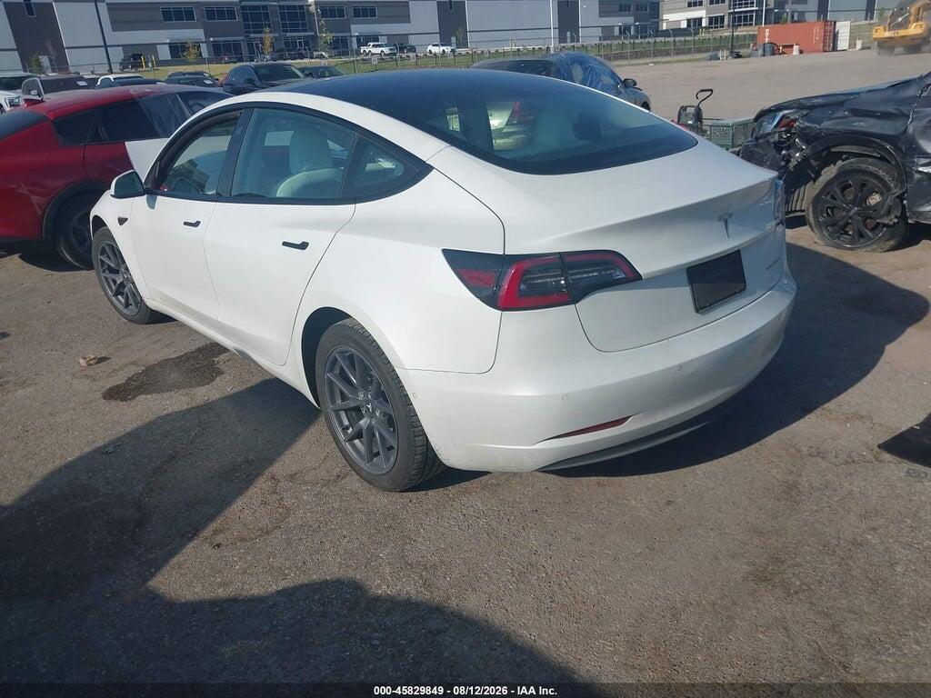 5YJ3E1EB9NF127174 2022 TESLA MODEL 3 photo no. 3