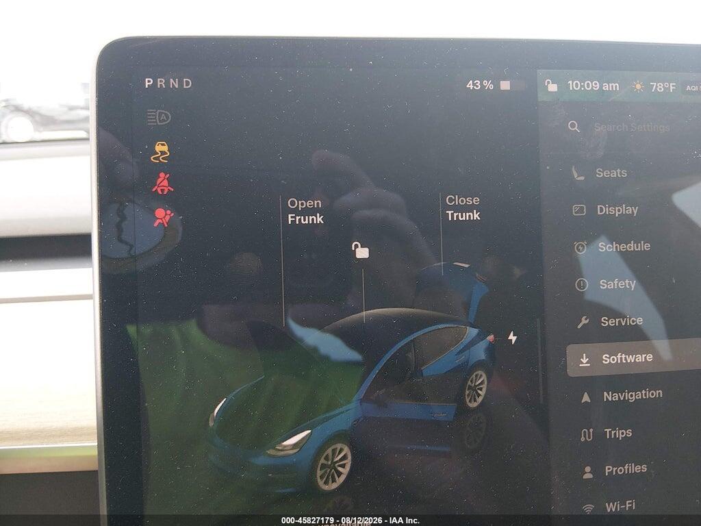 5YJ3E1EB3NF175446 2022 TESLA MODEL 3 photo no. 7