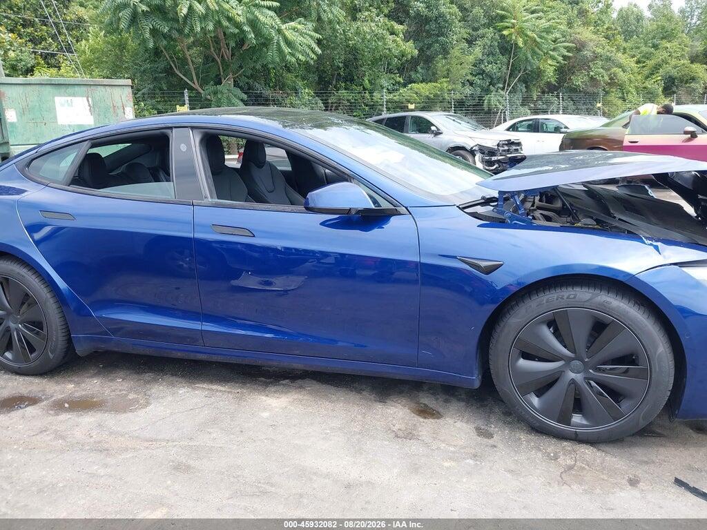 5YJSA1E54NF477216 2022 TESLA MODEL S photo no. 12