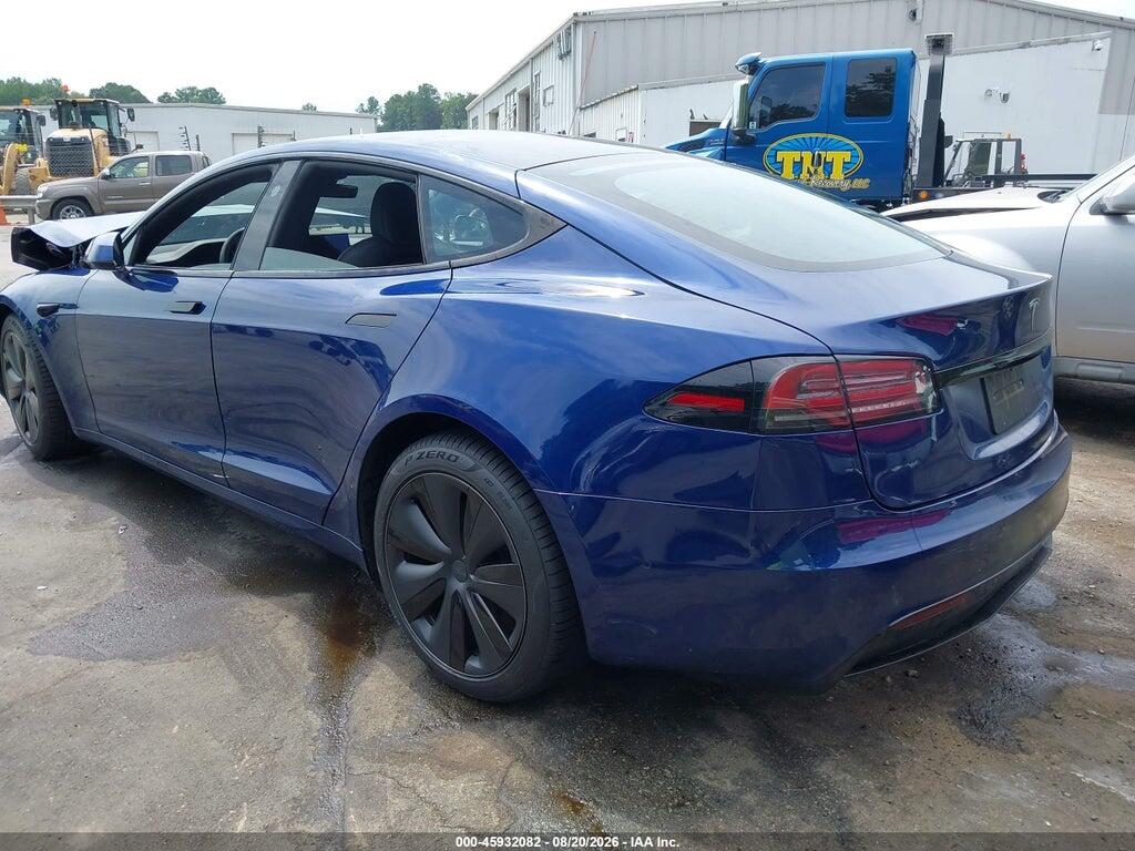5YJSA1E54NF477216 2022 TESLA MODEL S photo no. 3