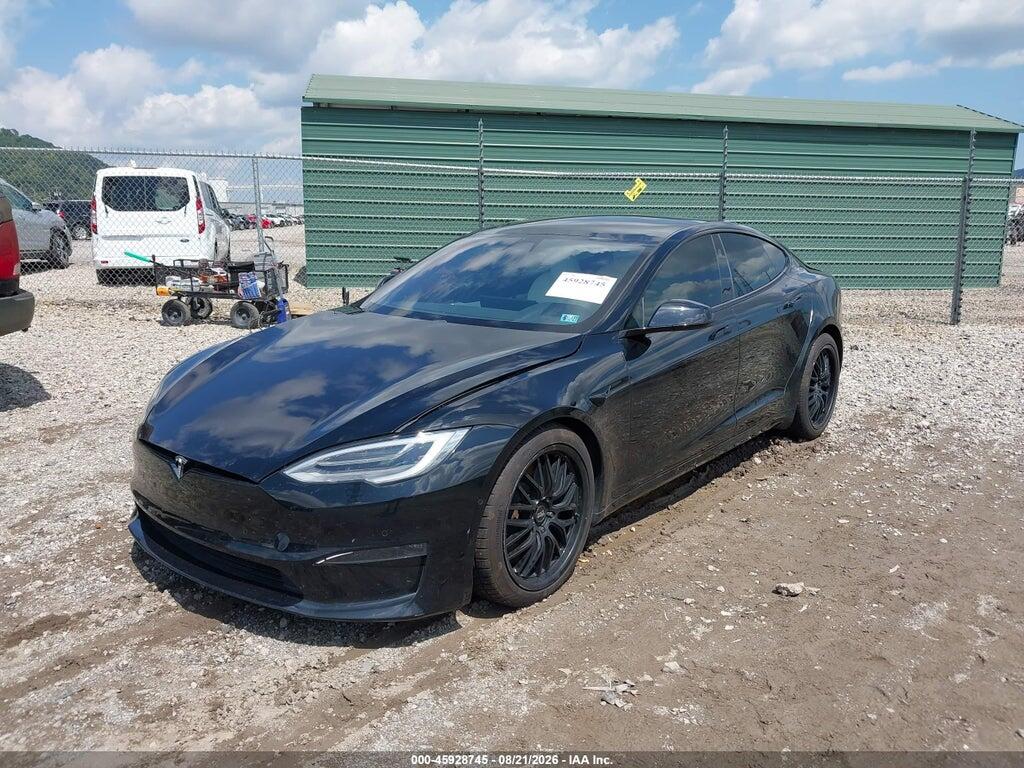 5YJSA1E54NF469486 2022 TESLA MODEL S photo no. 2