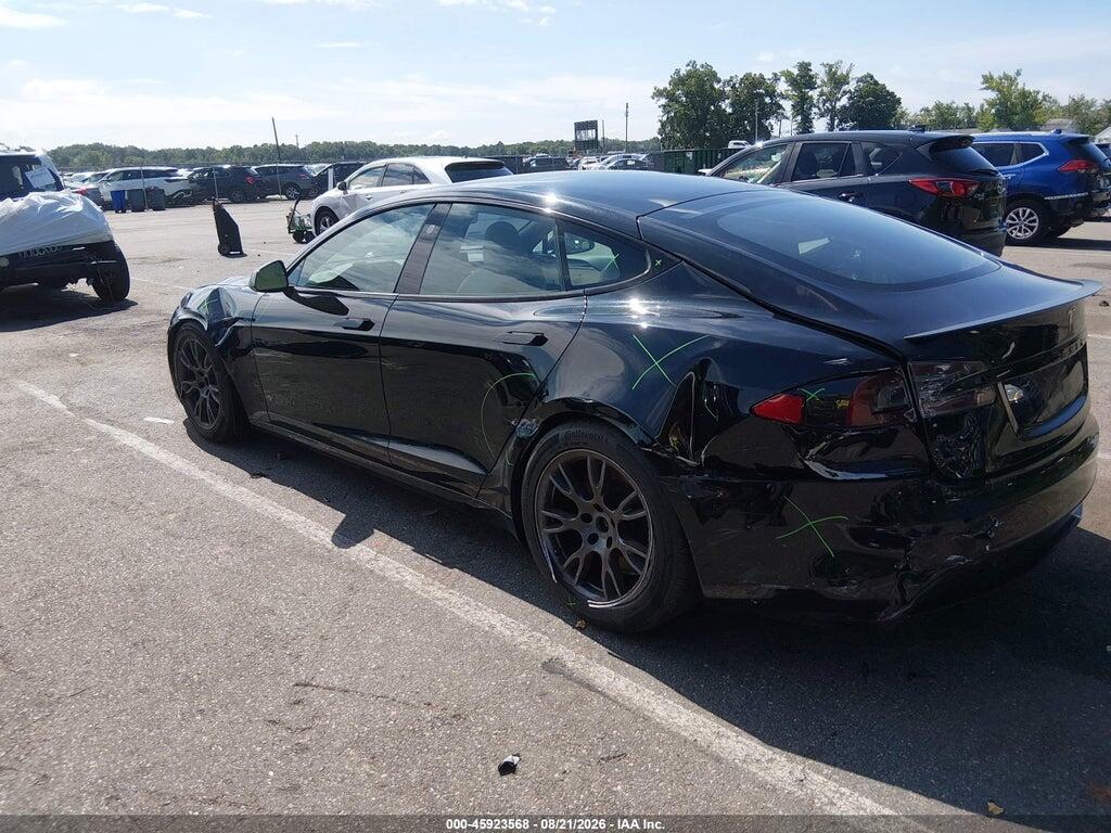 5YJSA1E61NF460267 2022 TESLA MODEL S photo no. 3