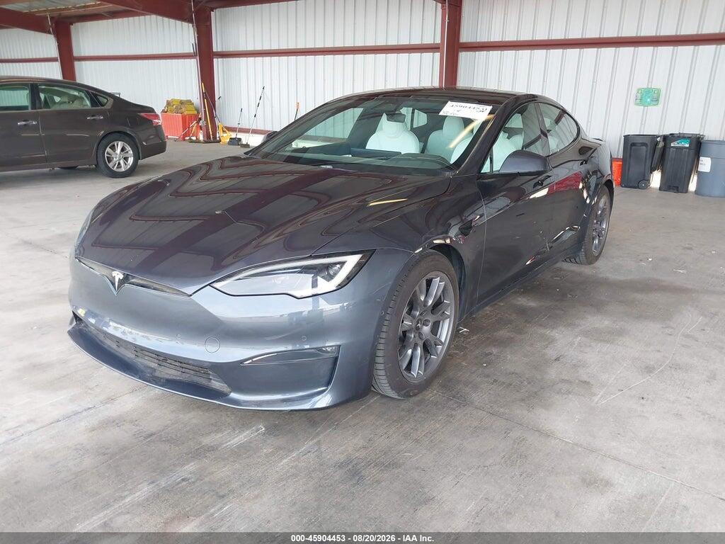 5YJSA1E58NF478269 2022 TESLA MODEL S photo no. 2