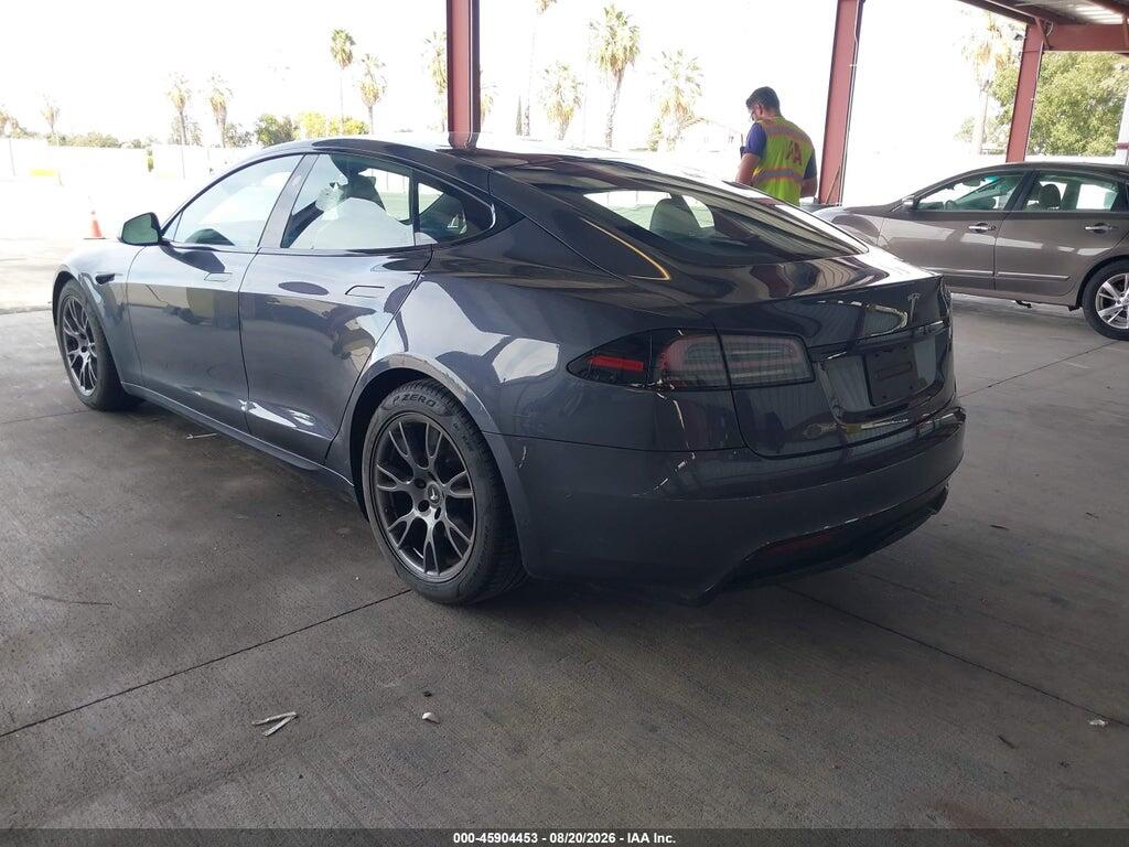 5YJSA1E58NF478269 2022 TESLA MODEL S photo no. 3