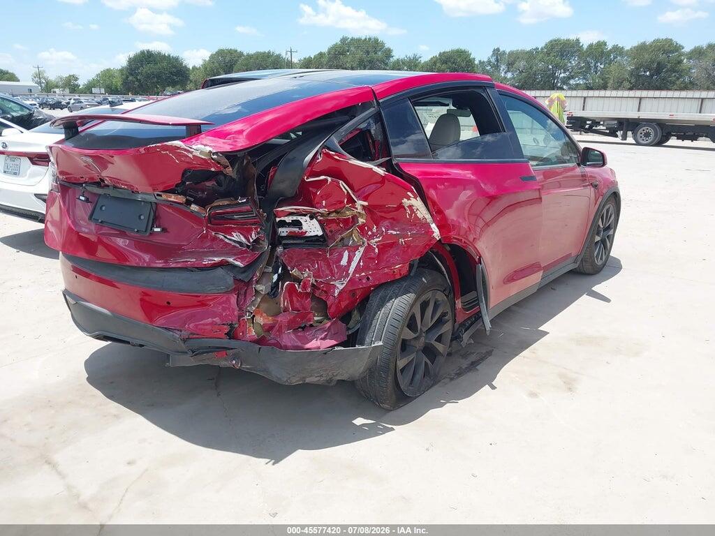 7SAXCAE55NF362577 2022 TESLA MODEL X photo no. 4