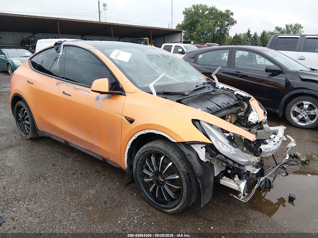 2022 TESLA MODEL Y 7SAYGDEE7NF309373