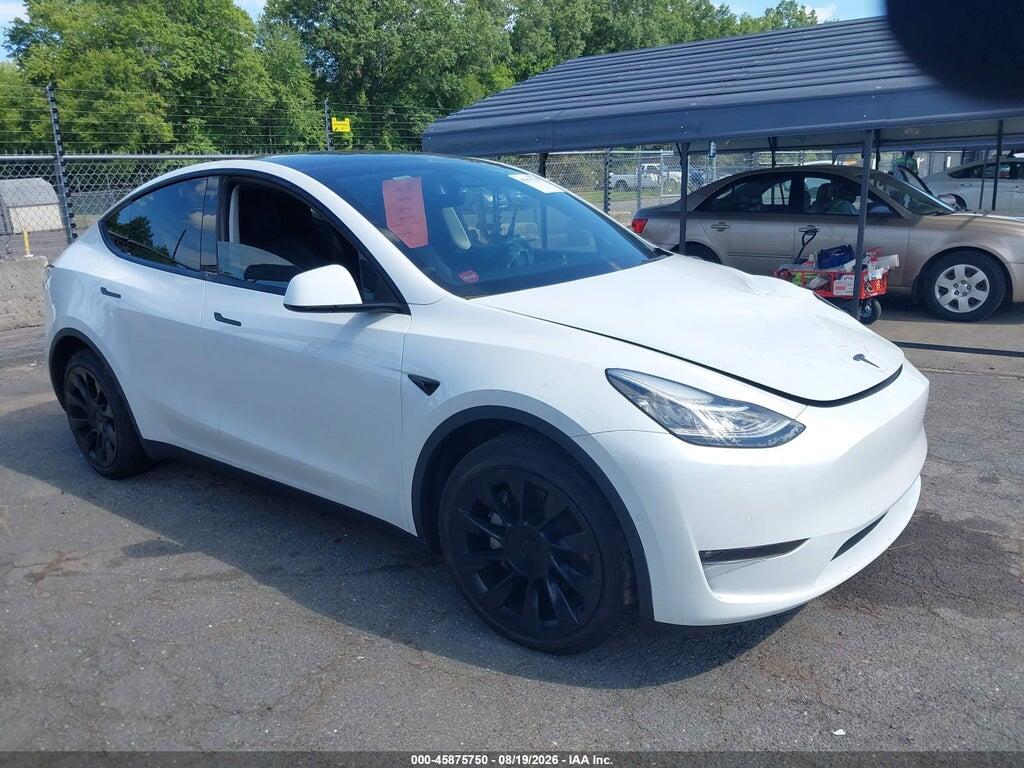 2022 TESLA MODEL Y 7SAYGDEE4NF435920
