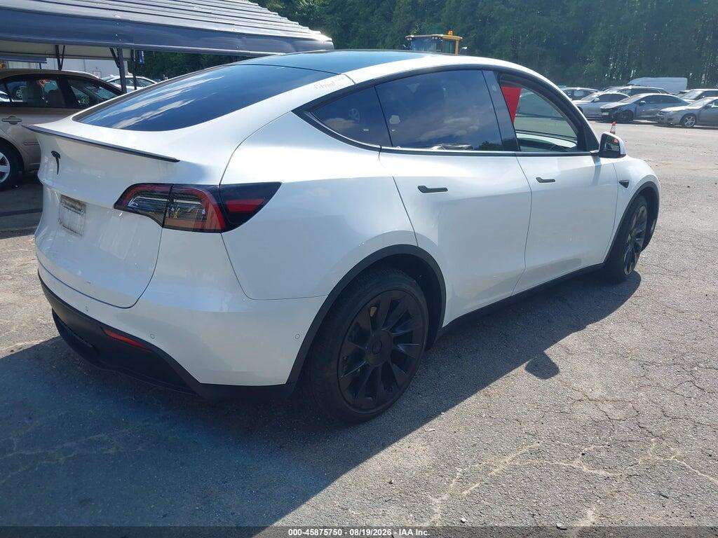 7SAYGDEE4NF435920 2022 TESLA MODEL Y photo no. 4