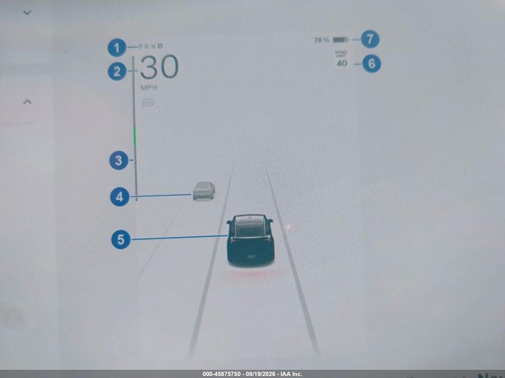 7SAYGDEE4NF435920 2022 TESLA MODEL Y photo no. 7