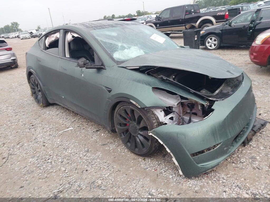 2022 TESLA MODEL Y 7SAYGDEF6NF484187