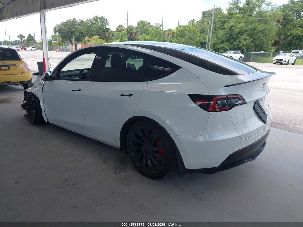 7SAYGDEFXNF550921 2022 TESLA MODEL Y photo no. 3
